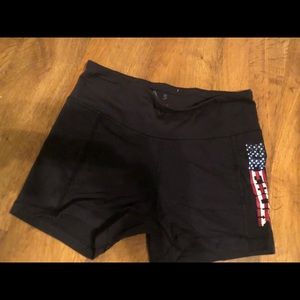 Redbox booty shorts-S